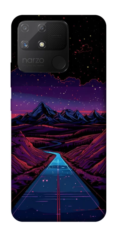Чохол на Realme Narzo 50A Cyber mountain фото 1 з 1
