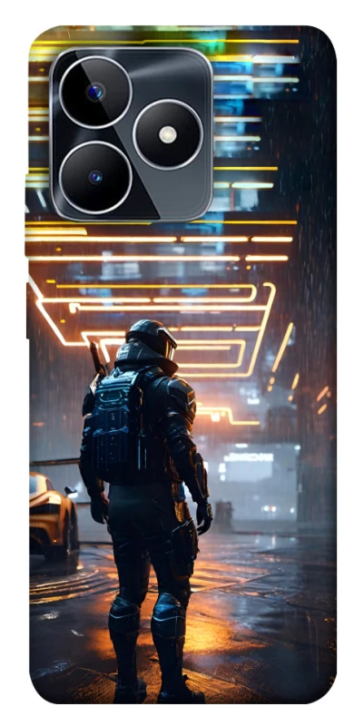 Чохол на Realme C53 Cyber character фото 1 з 1