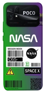 Чохол на Xiaomi Poco C40 NASA ver.2 фото 1 з 1