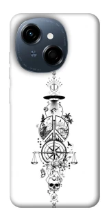 Чехол на TECNO Spark Go 1 Tattoo ver.7 фото 1 из 1