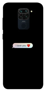 Чохол на Xiaomi Redmi Note 9 / Redmi 10X Love aesthetic ver.10 фото 1 з 1