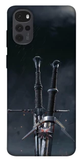 Чохол на Motorola Moto G22 Мечі Ведьмака фото 1 з 1