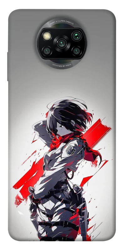 Чехол на Xiaomi Poco X3 NFC / Poco X3 Pro Mikasa фото 1 из 1