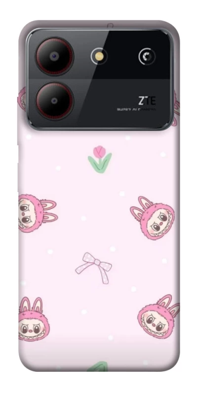 Чохол на ZTE Blade A54 4G Labubu Flower фото 1 з 1