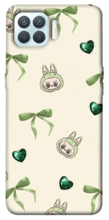 Чохол на Oppo F17 Pro Labubu Green Heart фото 1 з 1