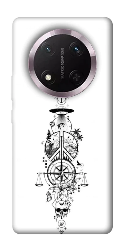 Чохол на Honor X9c Tattoo ver.7 фото 1 з 1
