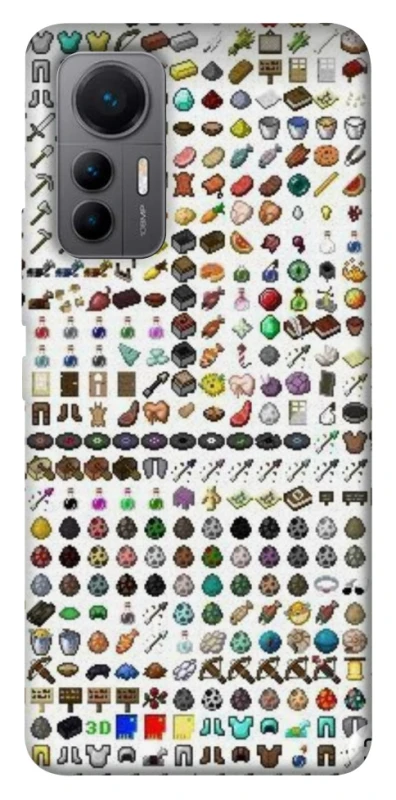 Чохол на Xiaomi 12 Lite Minecraft v2 фото 1 з 1