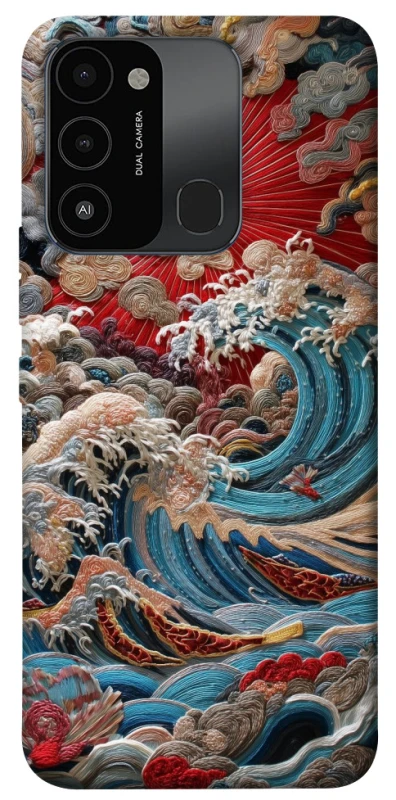Чехол на TECNO Spark 8C Japa wave ver.2 фото 1 из 1