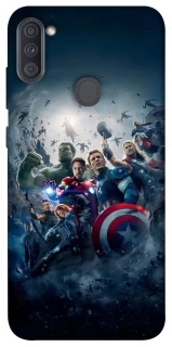 Чохол на Samsung Galaxy A11 Marvel heroes фото 1 з 1