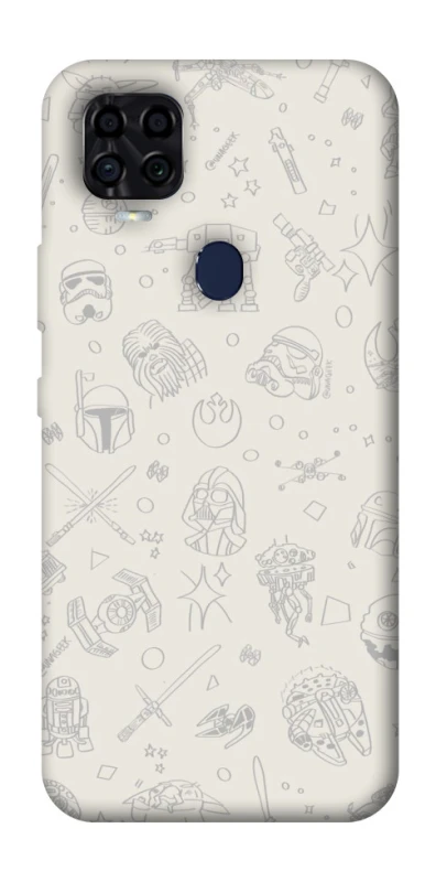 Чохол на ZTE Blade v2020 Star Wars background ver.1 фото 1 з 1