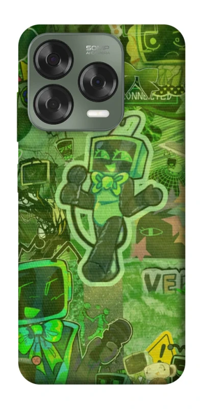 Чохол на ZTE Nubia V70 Design Dandysworld tv green theme фото 1 з 1