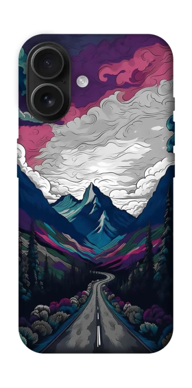 Чохол на Apple iPhone 16 Намальовані гори фото 1 з 1