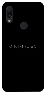 Чохол на Xiaomi Redmi Note 7 / Note 7 Pro / Note 7s Minimalism фото 1 з 1