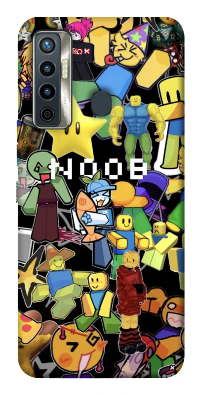 Чехол на TECNO Camon 17 Roblox Noob фото 1 из 1