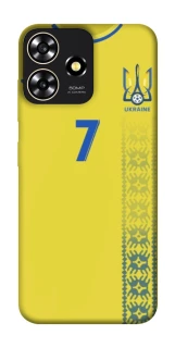 Чехол на ZTE Blade A73 4G UA-Football ver.3 фото 1 из 1