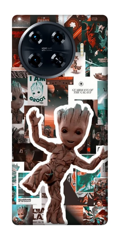 Чехол на TECNO Spark 20 Pro+ Mini Groot v2 фото 1 из 1