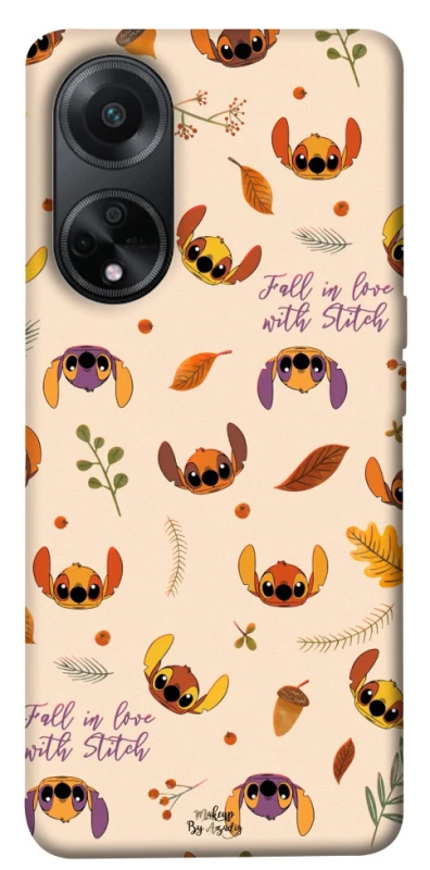 Чехол на Oppo A58 4G Fall in love with Stitch фото 1 из 1