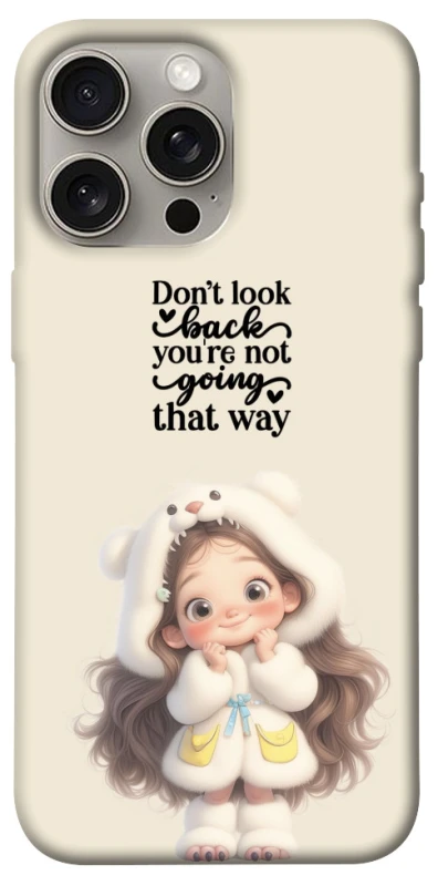 Чехол Don't look back фото 1 из 1