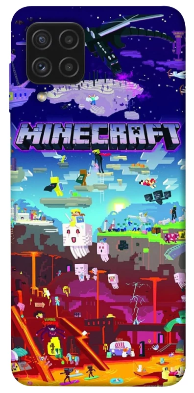 Чохол на Samsung Galaxy A22 4G Minecraft world фото 1 з 1