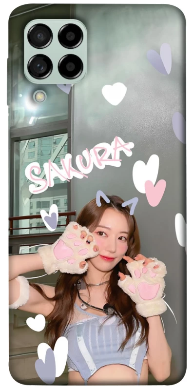 Чехол на Samsung Galaxy M53 5G Sakura - LE SSERAFIM фото 1 из 1