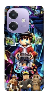 Чехол на Oppo A40m Roblox collage ver.4 фото 1 из 1