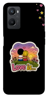 Чехол на Oppo A96 Love is ver.5 фото 1 из 1