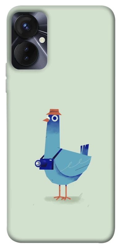 Чохол на TECNO Spark 9 Pro (KH7n) Голуб-детектив фото 1 з 1