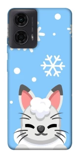 Чохол на Motorola Moto G04 Adopt Me Snow Kitty Smile фото 1 з 1