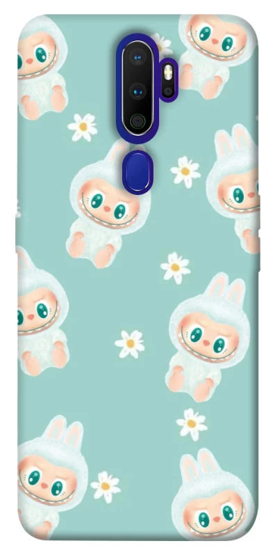 Чохол на Oppo A5 (2020) / Oppo A9 (2020) Labubu Green фото 1 з 1
