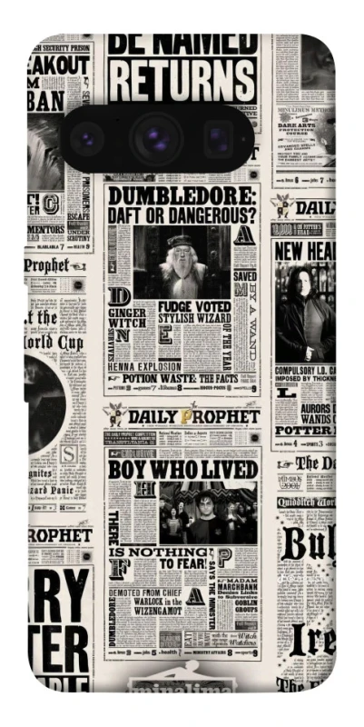 Чохол на Google Pixel 8 Pro Harry Potter newspaper фото 1 з 1