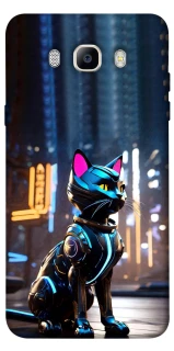 Чохол на Samsung J510F Galaxy J5 (2016) Cyber cat фото 1 з 1