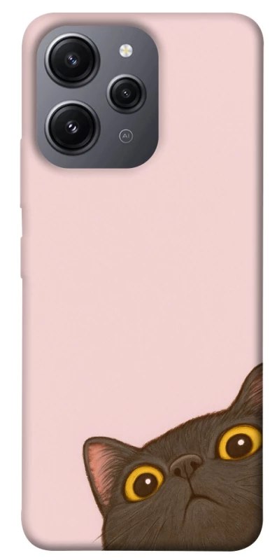 Чохол на Xiaomi Redmi 12 Peeping cat фото 1 з 1