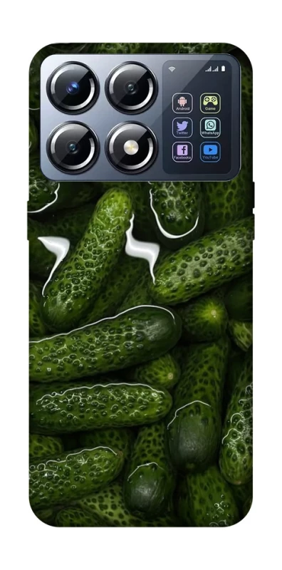Чехол на Xiaomi POCO X8 Pro Cucumber фото 1 из 1