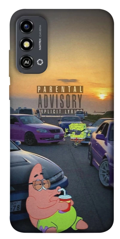 Чохол на ZTE Blade A53 Патрік на перегонах фото 1 з 1