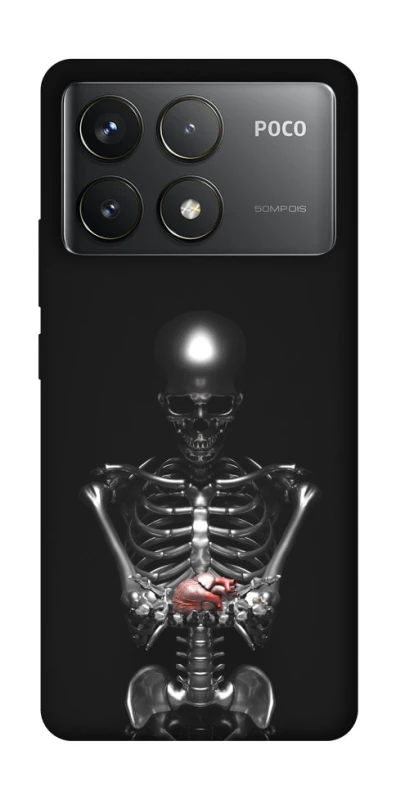 Чехол на Xiaomi Poco F6 Pro Скелетон фото 1 из 1