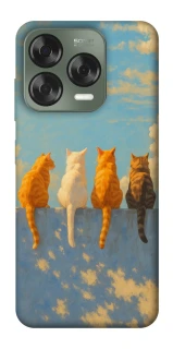 Чехол на ZTE Nubia V70 Design cats on wall фото 1 Чехол на ZTE Nubia V70 Design cats on wall фото 1 из 1
