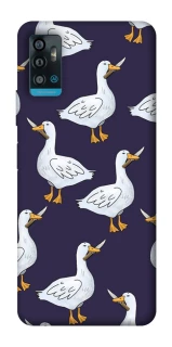 Чохол на ZTE Blade A71 Гуси з претензією фото 1 з 1