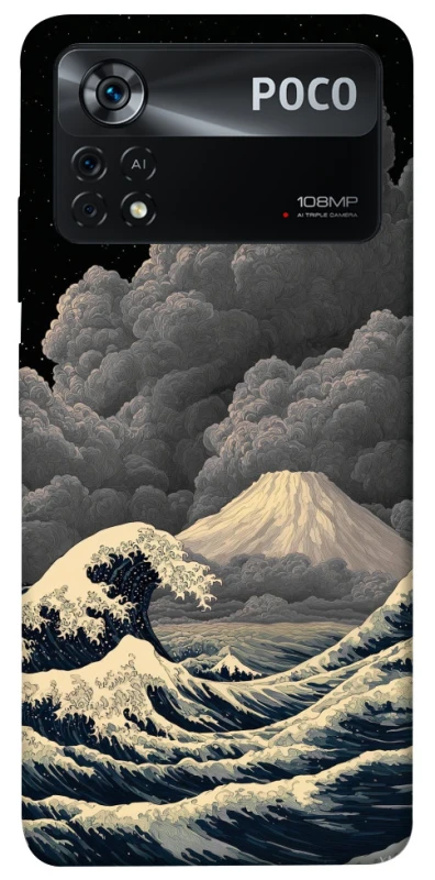 Чохол на Xiaomi Poco X4 Pro 5G Japan mountains фото 1 з 1