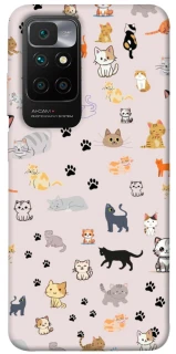 Чохол на Xiaomi Redmi 10 Cat style ver.1 фото 1 з 1