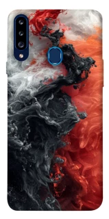 Чохол на Samsung Galaxy A20s Black and Red фото 1 з 1