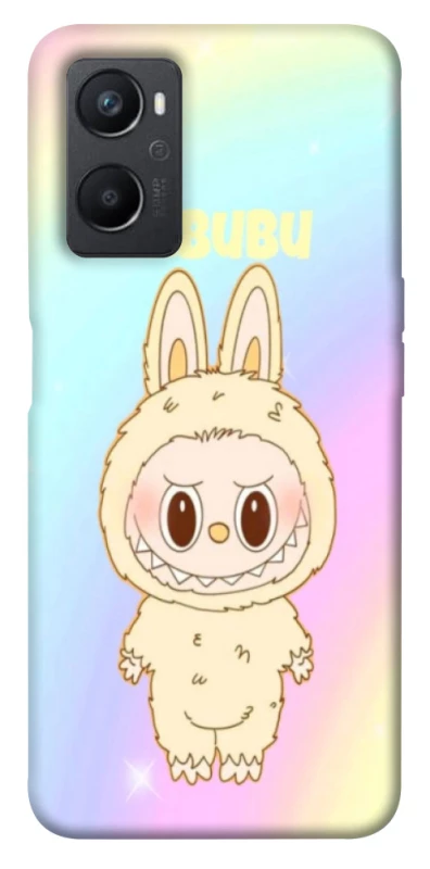 Чехол на Oppo A96 Fluffy Rainbow Labubu фото 1 из 1