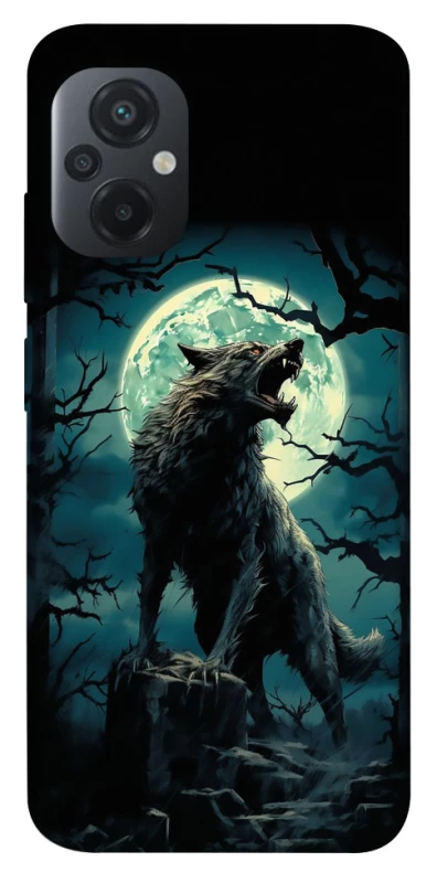 Чохол на Xiaomi Poco M5 Вовк під місяцем фото 1 з 1