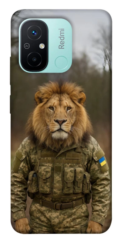 Чохол на Xiaomi Redmi 12C / Poco C55 Лев захисник фото 1 з 1