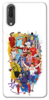 Чохол на Huawei P20 Football Abstract v2 фото 1 з 1