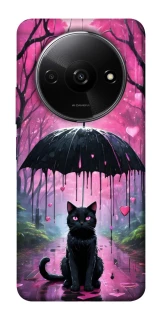 Чохол на Xiaomi Redmi A3 Black cat фото 1 з 1