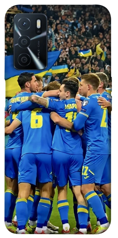 Чехол на Oppo A54s Сборная Украины v3 фото 1 из 1