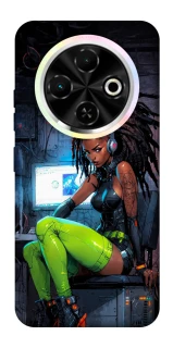 Чохол на TECNO Spark 30C Cyber girl фото 1 з 1