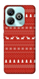 Чохол на ZTE Blade A75 4G Новорічний v12 фото 1 з 1