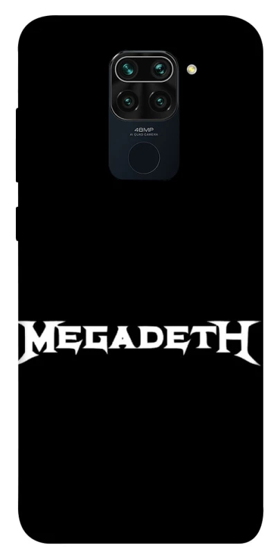 Чохол на Xiaomi Redmi Note 9 / Redmi 10X Megadeth logo фото 1 з 1