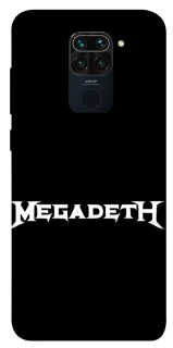 Чохол на Xiaomi Redmi Note 9 / Redmi 10X Megadeth logo фото 1 з 1